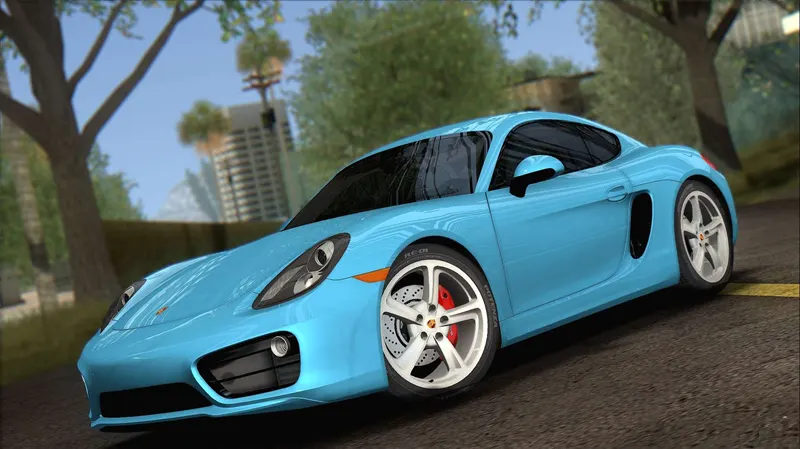 Download Porsche Cayman S for GTA Mzansi