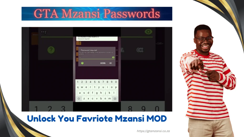 GTA-Mzansi-Password